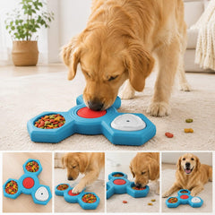 Interactive Dog Puzzle Feeder Toy