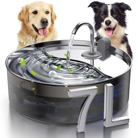 Smartoo Dog Water Fountain 7L â€“ Stainless Steel Auto Pet Water Dispenser