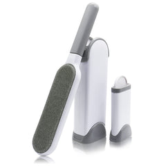 Pet Hair Remover Brush – Lint & Fur Remover for Dogs, Cats & Clothes (Gray)